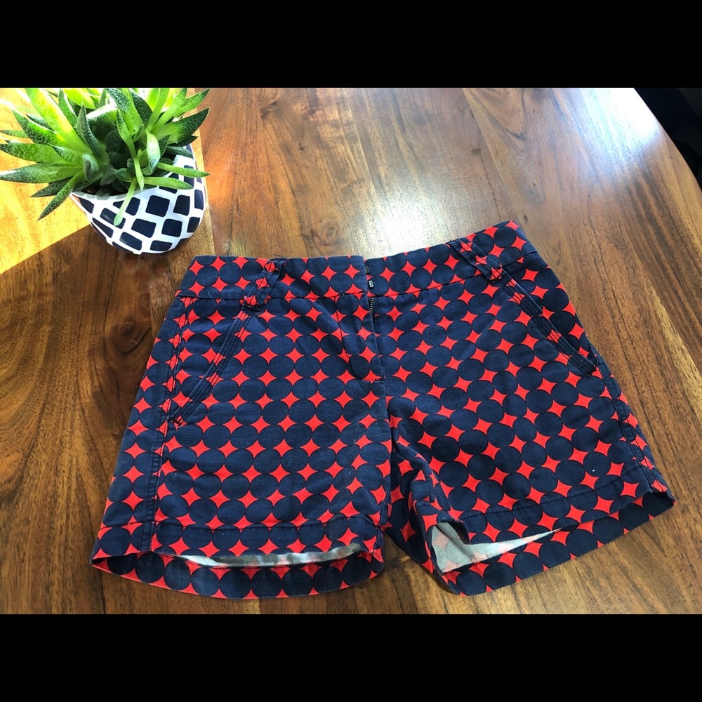 J Crew Polka Dot Shorts